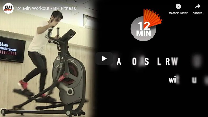 Elliptical Trainer WG880 from BH fitness.